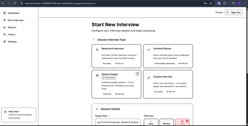Interview Sense – screenshot 3