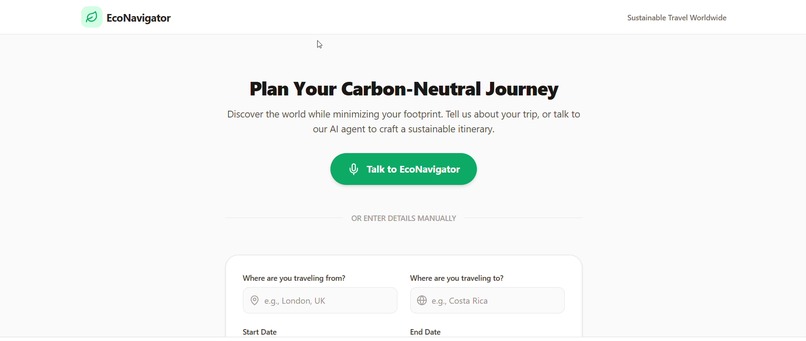 EcoNavigator, For Sustainable Travel – screenshot 3