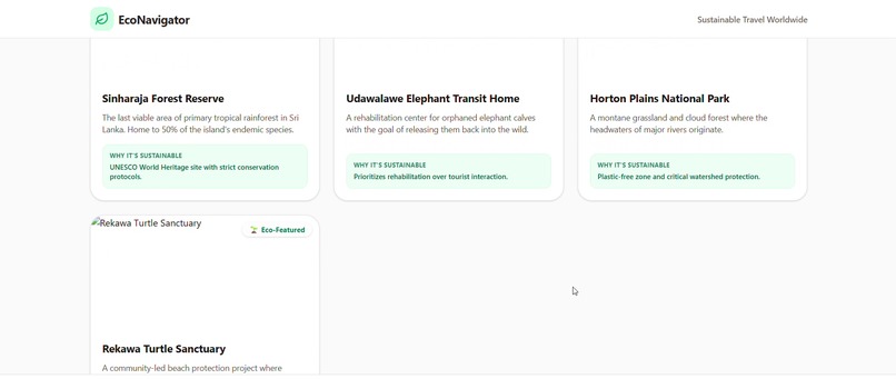 EcoNavigator, For Sustainable Travel – screenshot 8