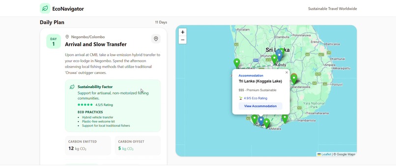 EcoNavigator, For Sustainable Travel – screenshot 7