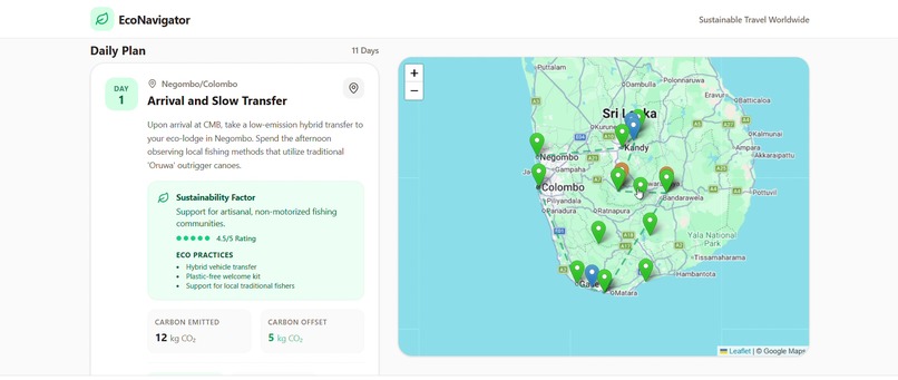 EcoNavigator, For Sustainable Travel – screenshot 10