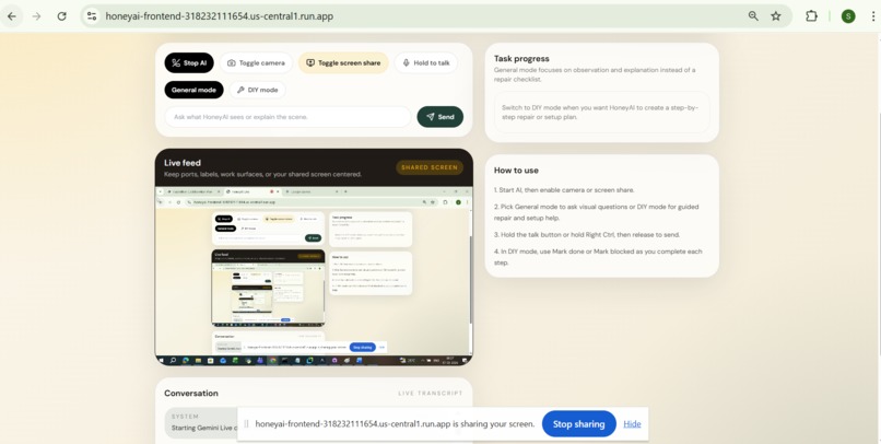 HoneyAI Live -- Real-time AI assistant – screenshot 3