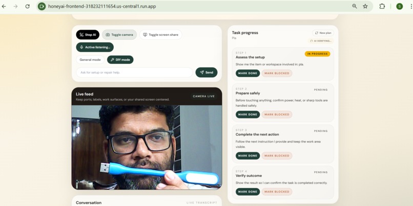 HoneyAI Live -- Real-time AI assistant – screenshot 5