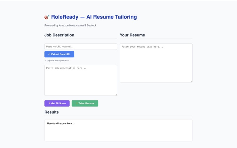 RoleReady – screenshot 1