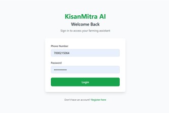 Kisan-Mitra AI