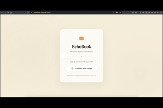 EchoBook — Living Memory