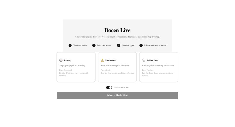 Docen Live – screenshot 1