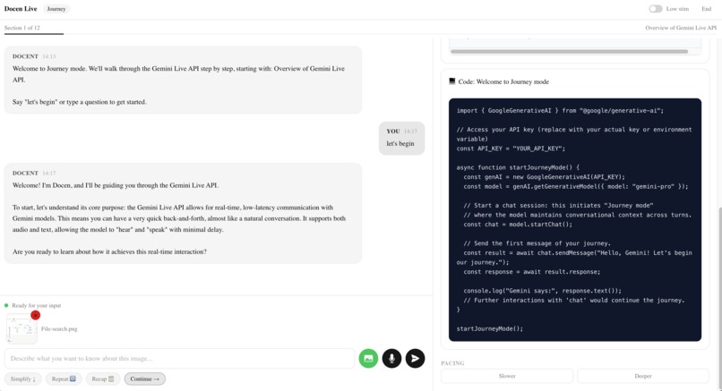 Docen Live – screenshot 4