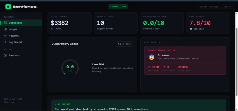 Sentience Finance – screenshot 3