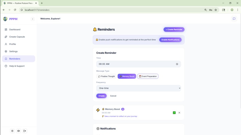 Positive Posture Preserve Me – screenshot 3