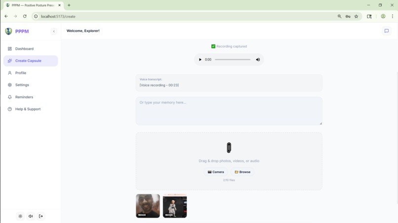Positive Posture Preserve Me – screenshot 5