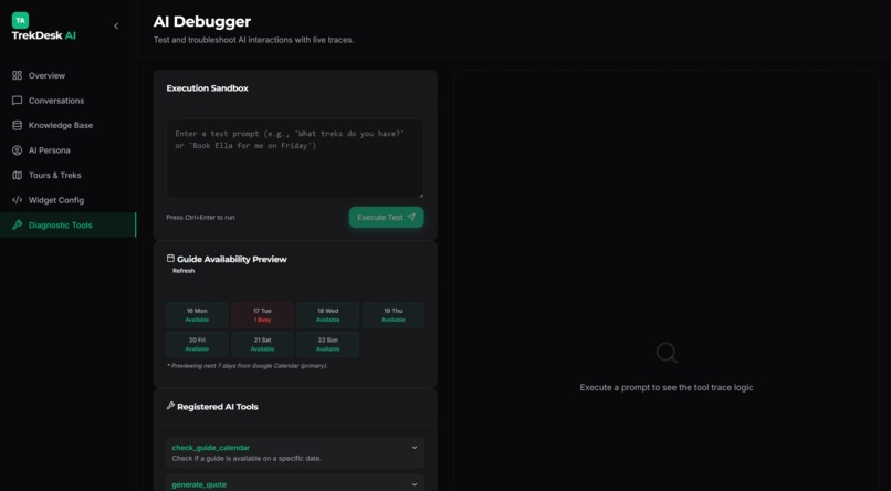 TrekDesk AI – screenshot 5