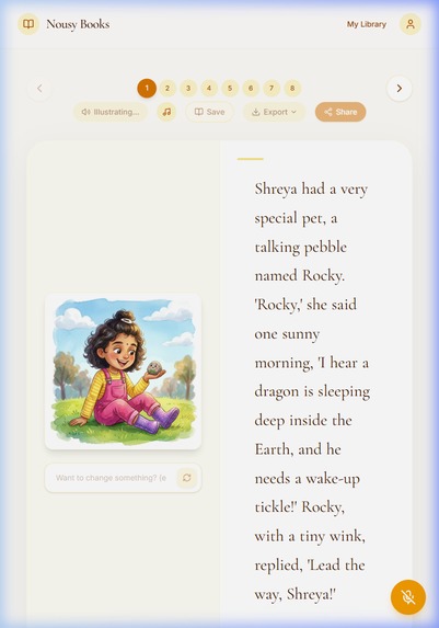 NousyBooks - Star in Your Own Story – screenshot 2