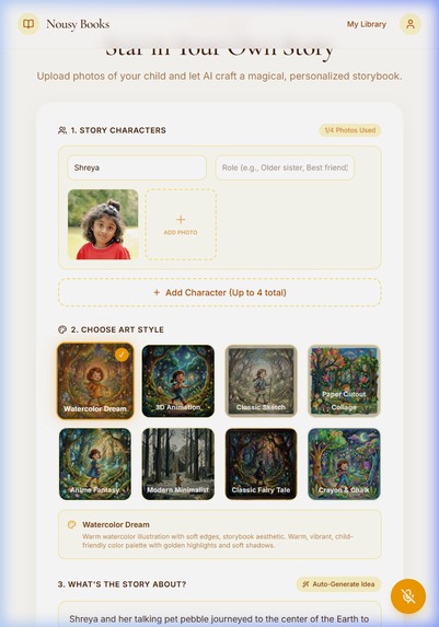 NousyBooks - Star in Your Own Story – screenshot 7