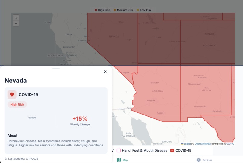 Kids Outbreak Radar – screenshot 3
