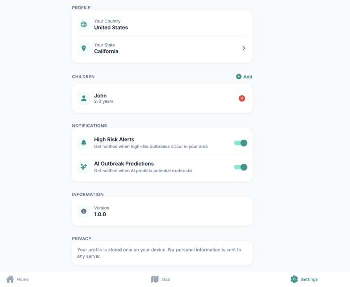 Kids Outbreak Radar – screenshot 4