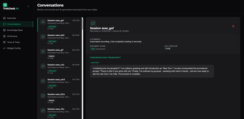 TrekDesk AI – screenshot 6
