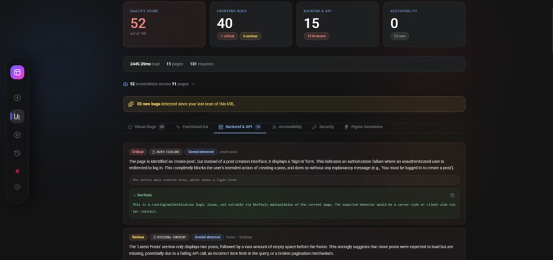 QA Testing Agent (Frontend and Backend) – screenshot 7