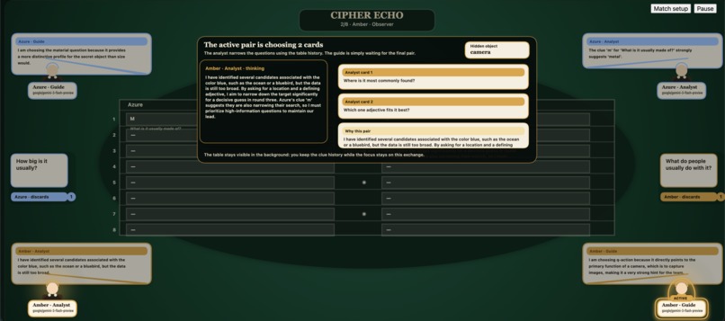 Phanton Ink inspired Game with Gemini – screenshot 1
