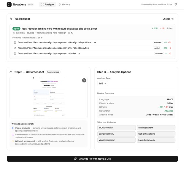 NovaLens — AI Visual Code Review Agent – screenshot 5