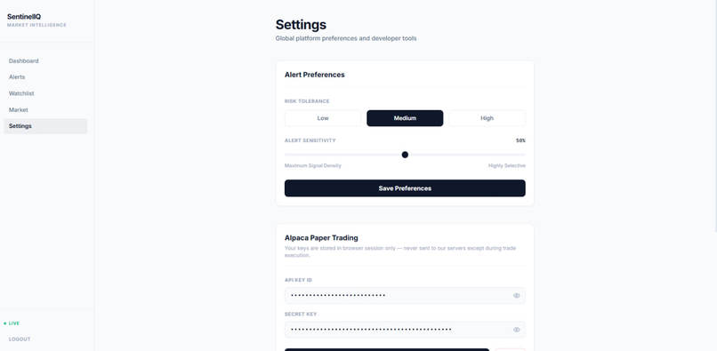 SentinelIQ – screenshot 4