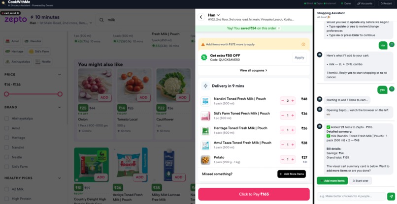 CookWithMe – screenshot 1