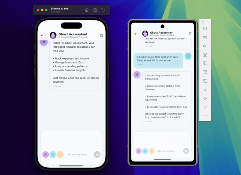 Ghost Accountant: Autonomous UI Navigator & Financial Agent – screenshot 11