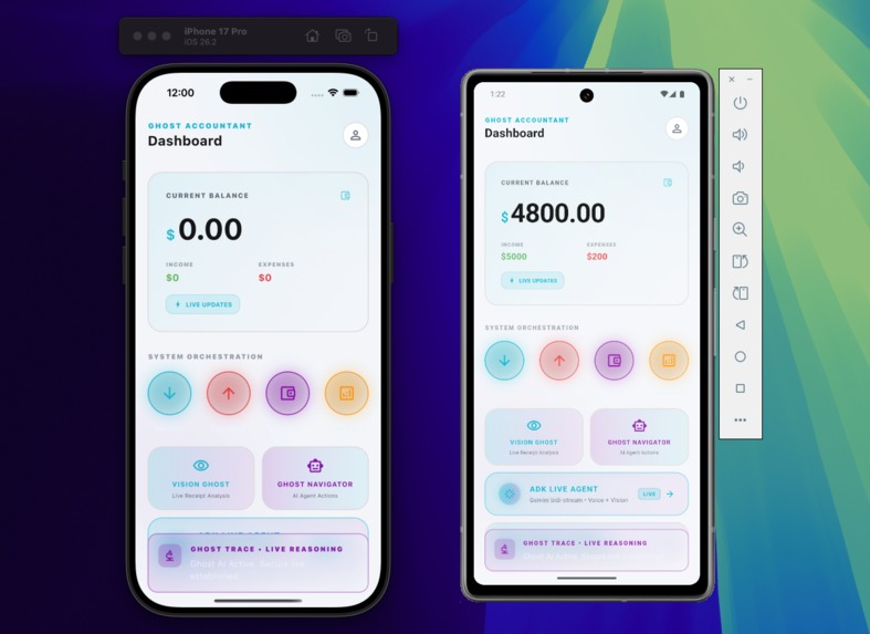 Ghost Accountant: Autonomous UI Navigator & Financial Agent – screenshot 1