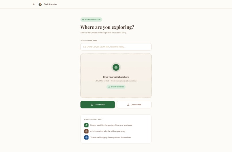 Trail Narrator – screenshot 5