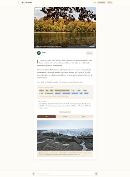 Trail Narrator – screenshot 2