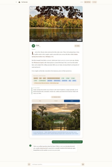 Trail Narrator – screenshot 3
