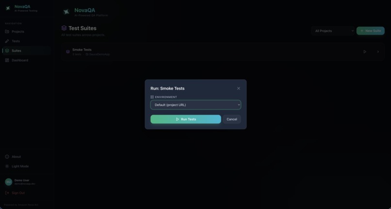 NovaQA: AI-Powered QA Testing Platform – screenshot 10