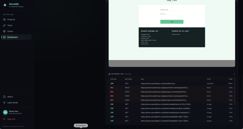 NovaQA: AI-Powered QA Testing Platform – screenshot 12