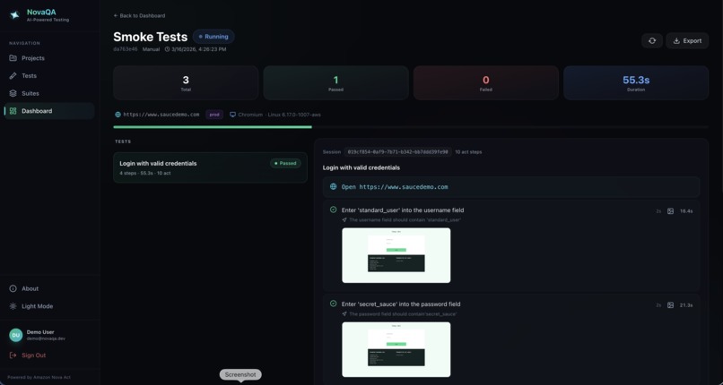 NovaQA: AI-Powered QA Testing Platform – screenshot 11