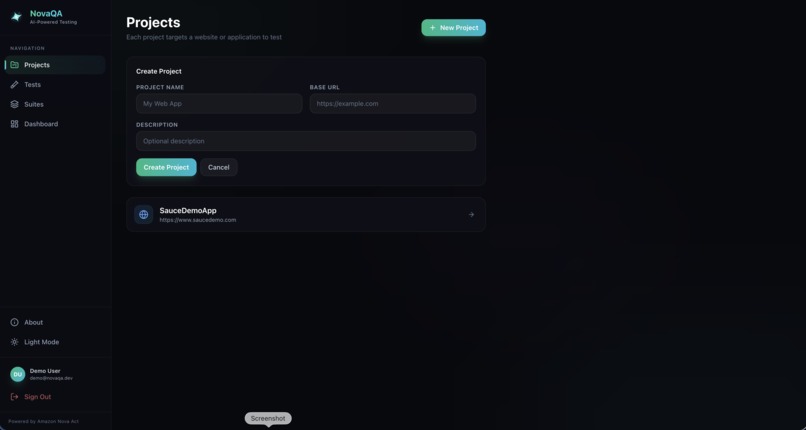NovaQA: AI-Powered QA Testing Platform – screenshot 4