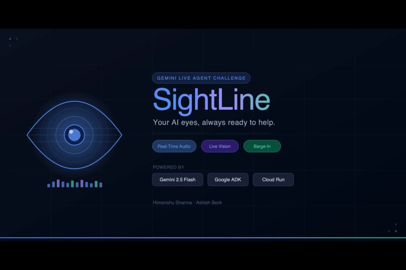 SightLine — A voice + vision assistant for visually impaired – screenshot 1