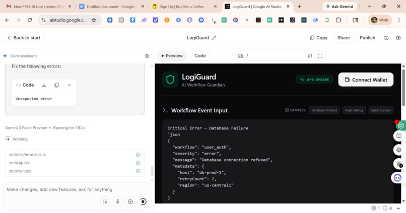 LogitGuard-The AI workflow Guardian – screenshot 2