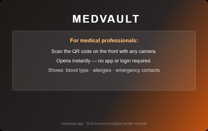 MedVault – screenshot 4