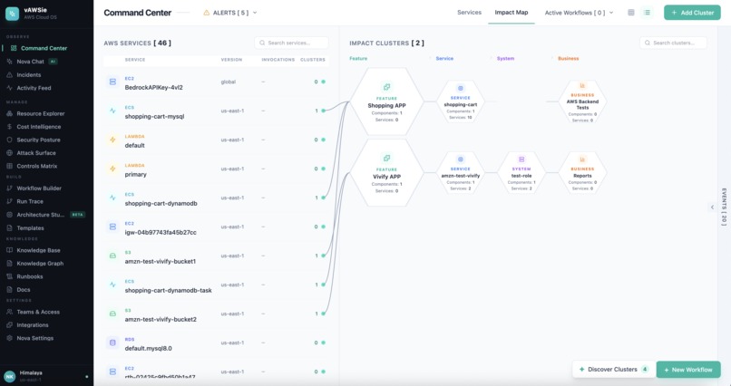 vAWSie - AI Native OS for AWS Cloud – screenshot 1
