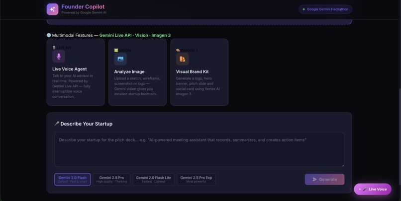 Founder-Copilot – screenshot 1