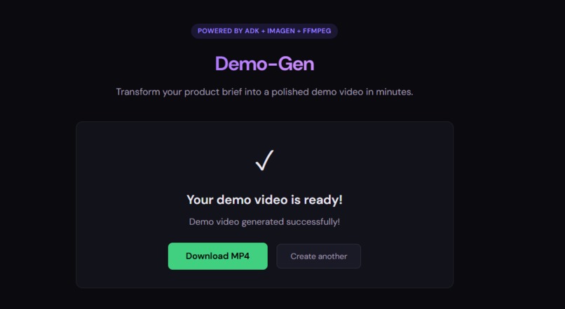 Demo Gen – screenshot 3