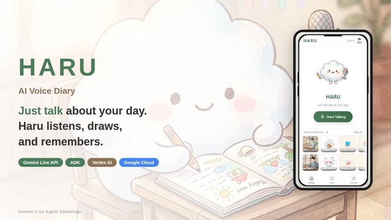 HARU - AI Voice Diary – screenshot 2