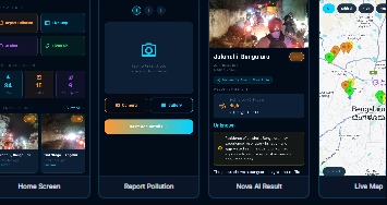 VayuNetra — AI-Powered Air Pollution Monitor – screenshot 5