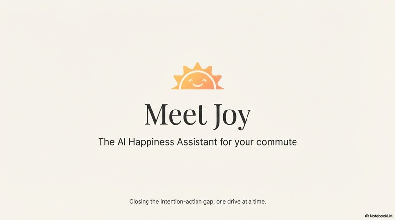 Joy, the AI Happiness Assistant for your commute – screenshot 1