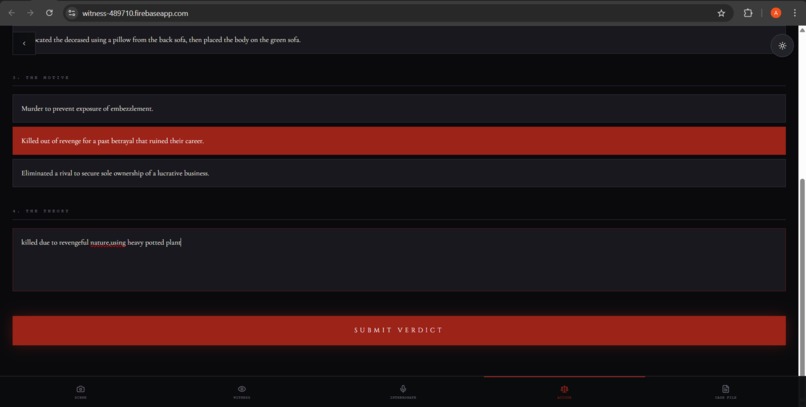 WITNESS – screenshot 11