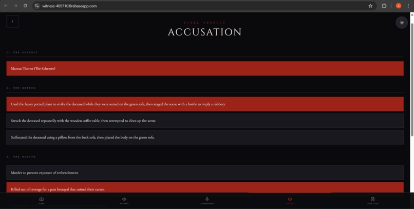 WITNESS – screenshot 10