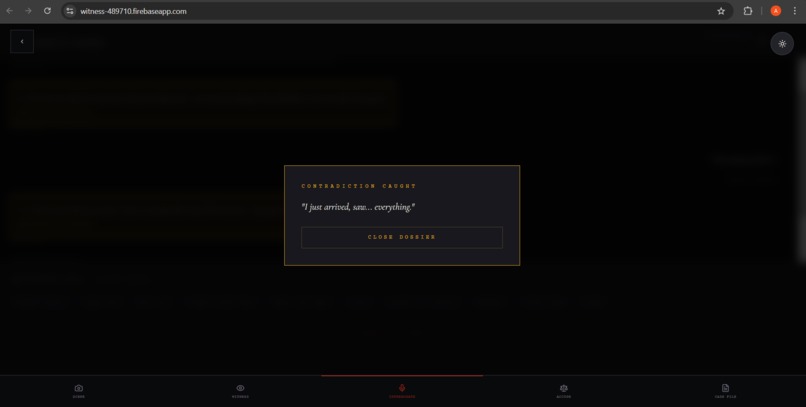 WITNESS – screenshot 9
