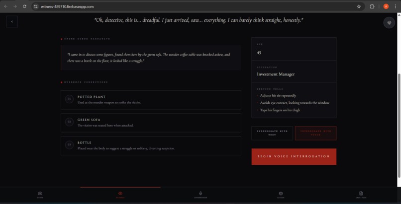 WITNESS – screenshot 7