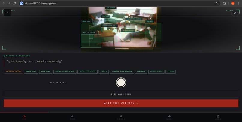 WITNESS – screenshot 3
