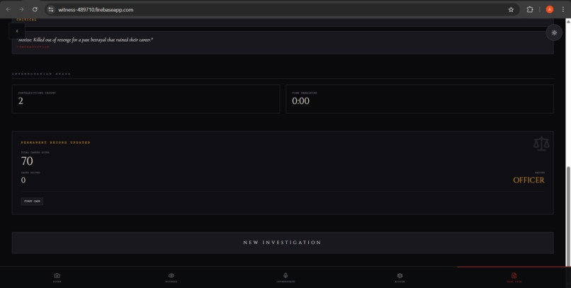 WITNESS – screenshot 13